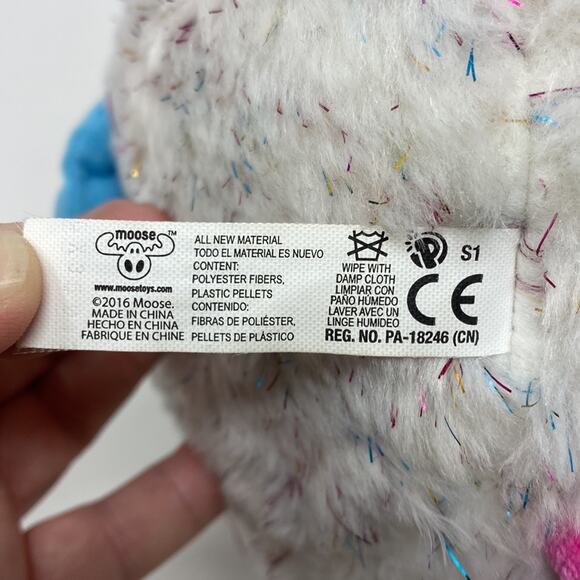 Moose Pikmi Pops Jumbo 8 Inch Sparkle Shiny Dog - Picture 13 of 14